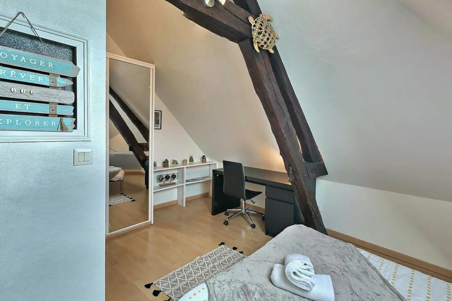 Le Travel - Appartement Equipe Proche Centre Et Yschools Troyes Esterno foto